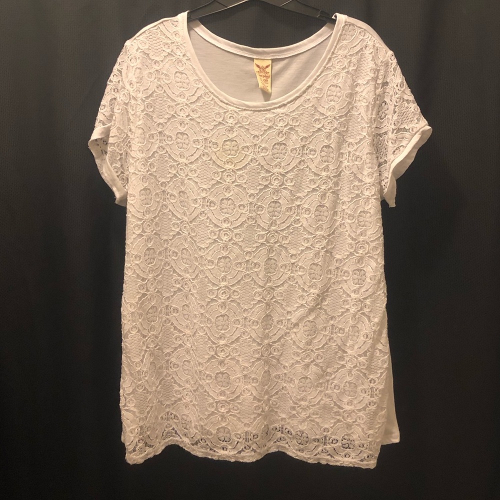 White Lace t-shirt